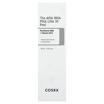 CosRx, The AHA BHA PHA LHA 35 Peel, 1.01 fl oz (30 ml)