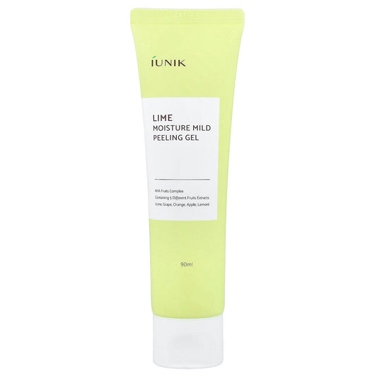 iUNIK, Lime Moisture Mild Peeling Gel, 3.04 fl oz (90 ml)