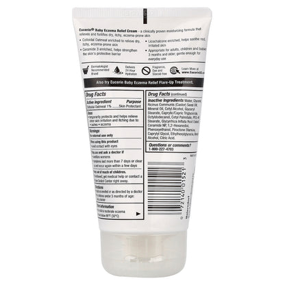 Eucerin, Baby, Eczema Relief Cream, 5 oz (141 g)