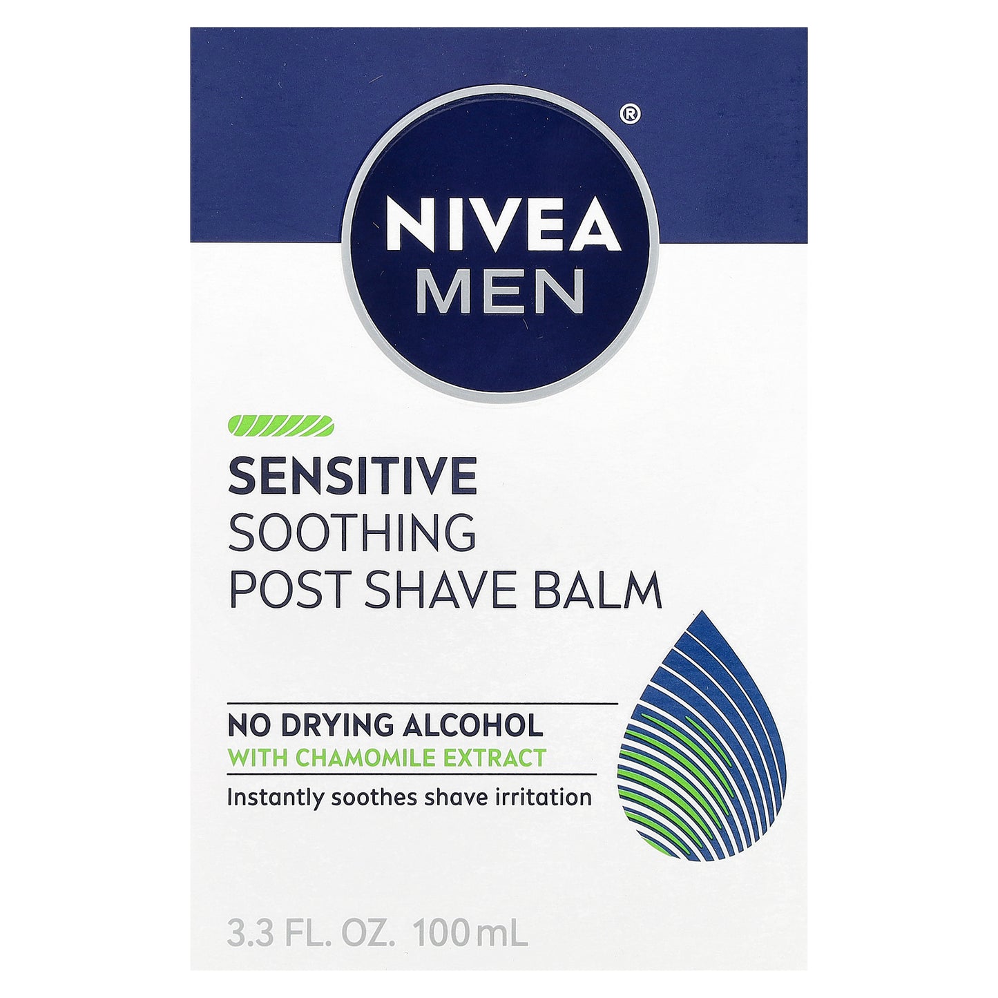 Nivea, Men, Soothing Post Shave Balm, Sensitive, 3.3 fl oz (100 ml)