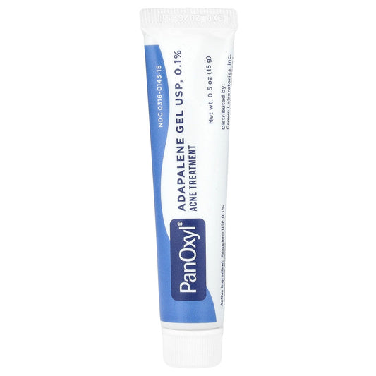 PanOxyl, Adapalene Gel USP, 0.1%, Acne Treatment, 0.5 oz (15 g)