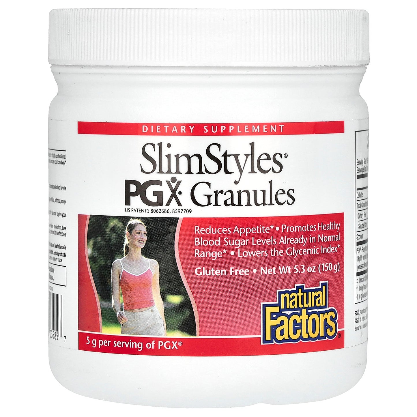 Natural Factors, SlimStyles, PGX Granules, Unflavored, 5.3 oz (150 g)