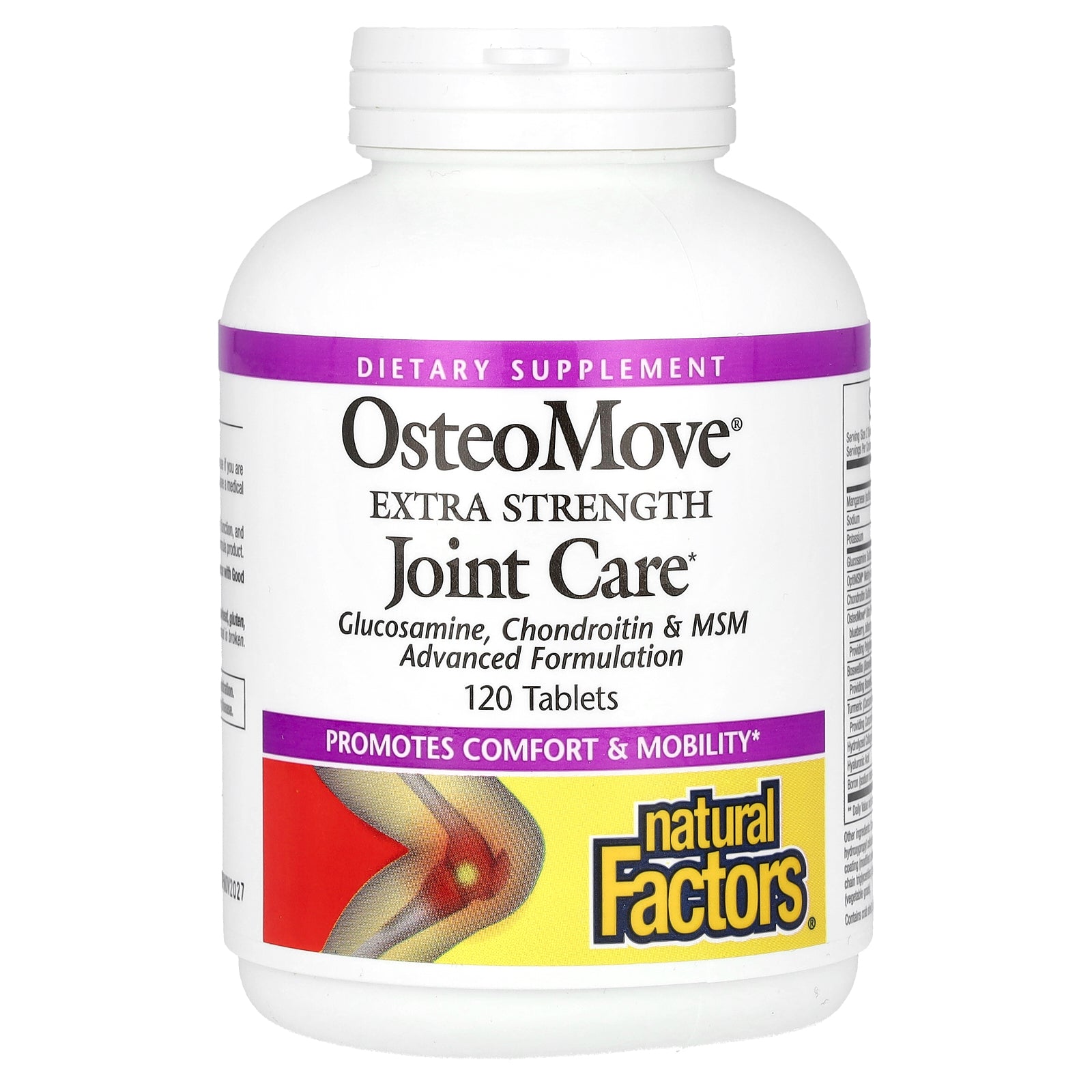 Natural Factors, OsteoMove, Extra Strength Joint Care, 120 Tablets