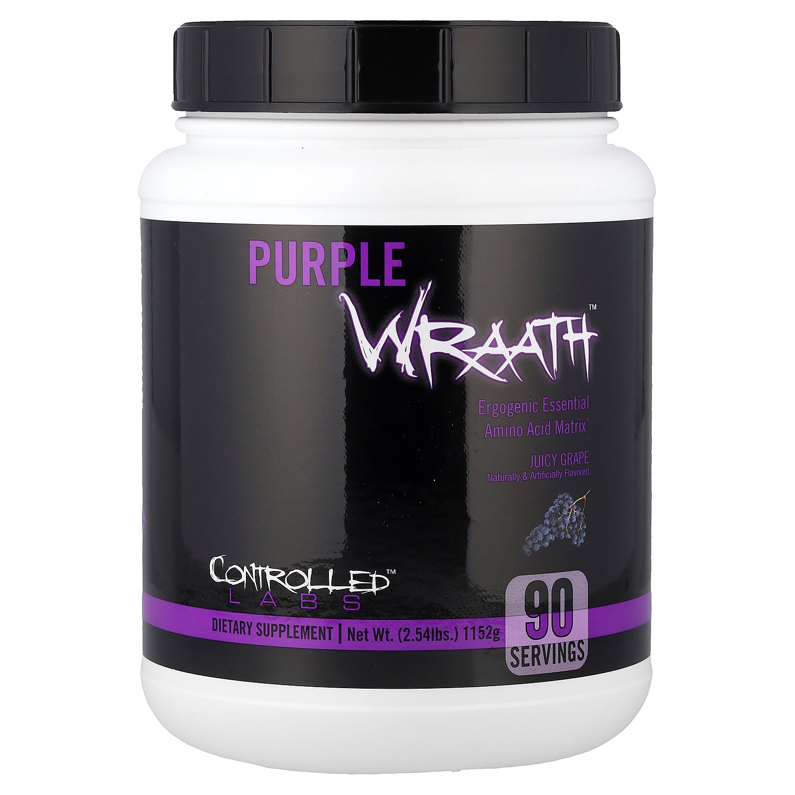 Controlled Labs, Purple Wraath™, Juicy Grape, 2.54 lbs (1,152 g)