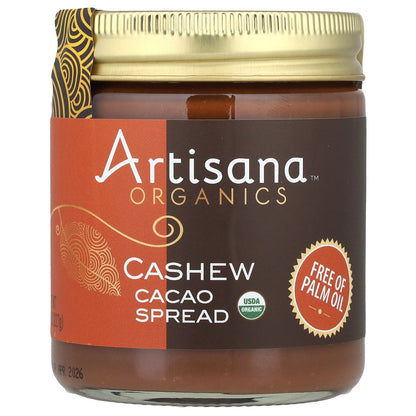 Artisana, Organics, Cashew Cacao Spread, 8 oz (227 g)