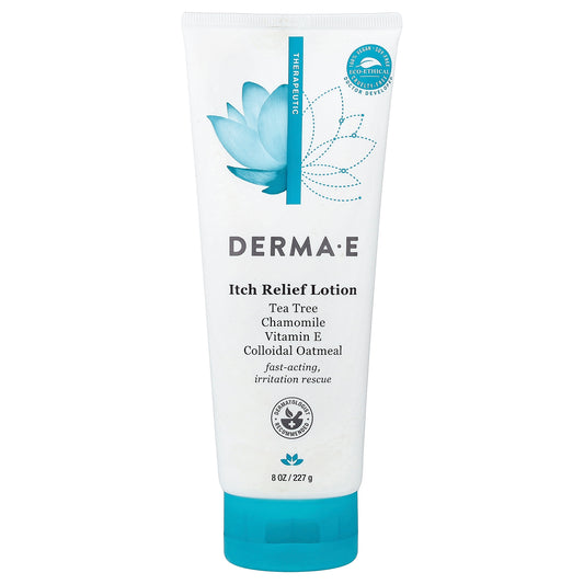 DERMA E, Itch Relief Lotion, 8 oz (227 g)
