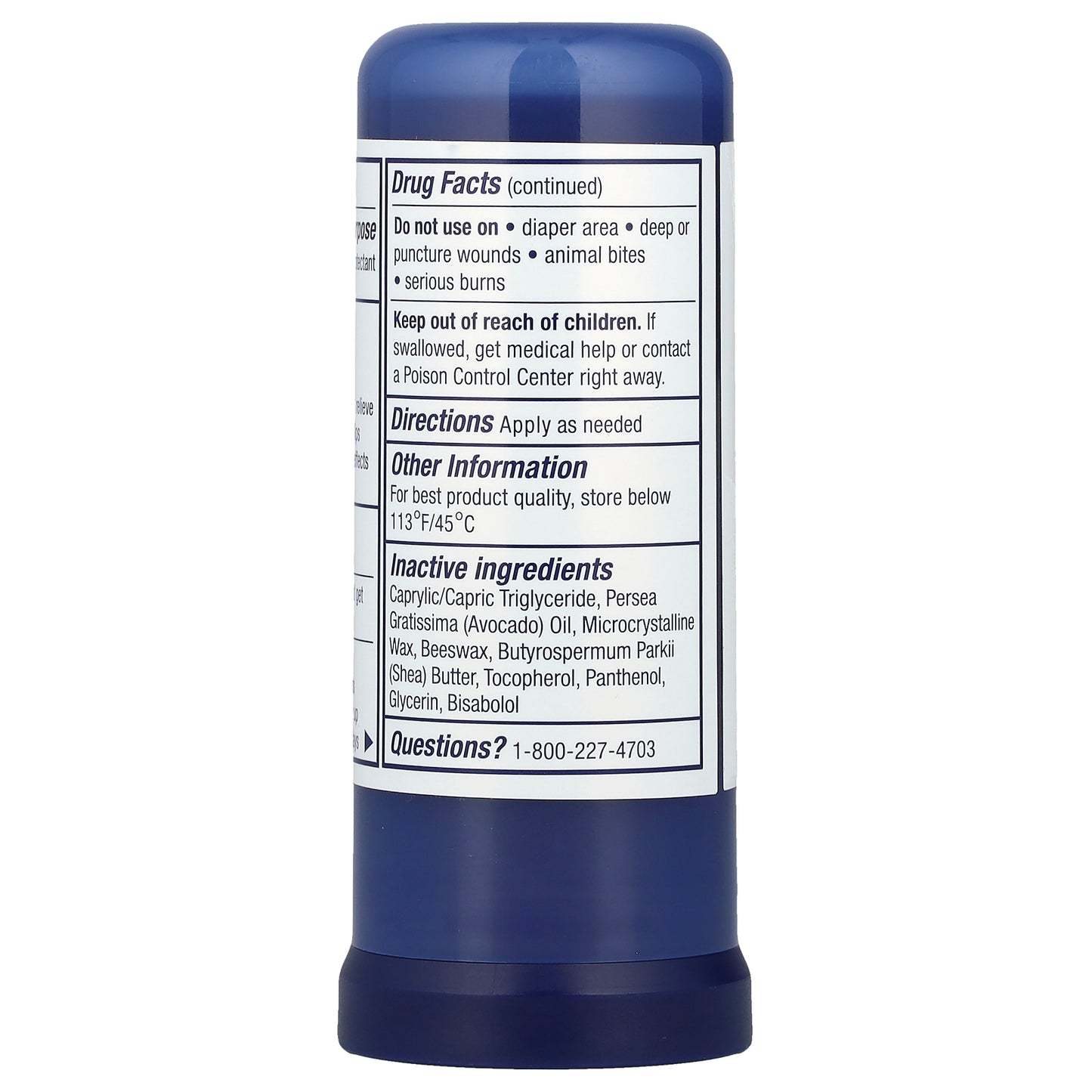 Aquaphor, Baby, Healing Balm Stick, Fragrance Free, 0.65 oz (18.4 g)