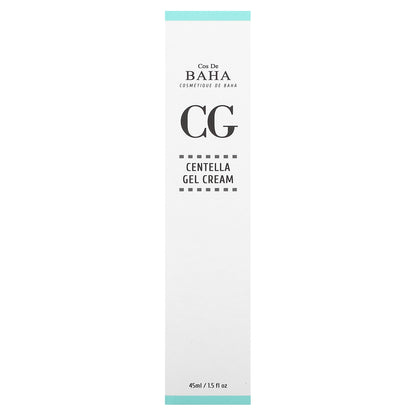 Cos De BAHA, CG, Centella Gel Cream, 1.5 fl oz (45 ml)