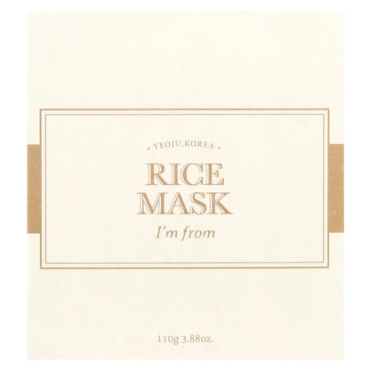 I'm From, Rice Beauty Mask, 3.88 oz (110 g)