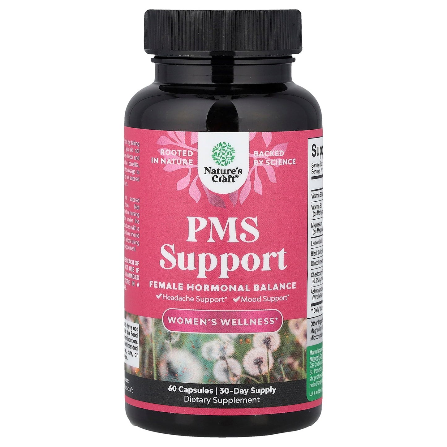 Nature's Craft, Women's Wellness, PMS Support, 60 Capsules