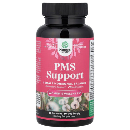 Nature's Craft, Women's Wellness, PMS Support, 60 Capsules