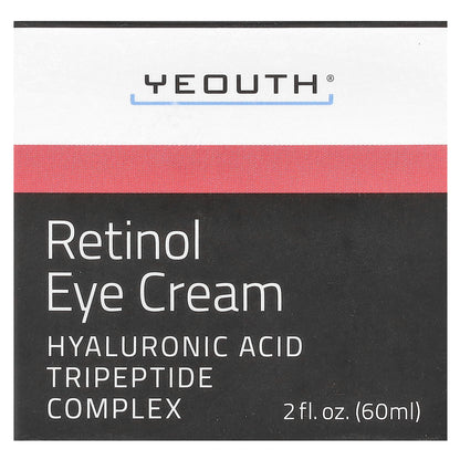 YEOUTH, Retinol Eye Cream, 2 fl oz (60 ml)