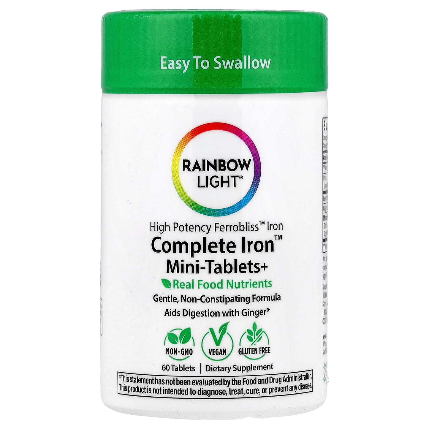 Rainbow Light, Complete Iron™ Mini-Tablets+, 60 Tablets