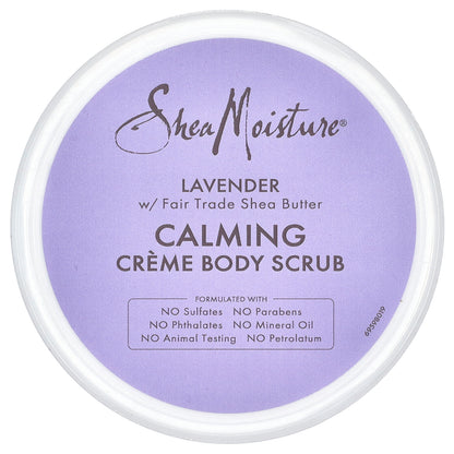 SheaMoisture, Calming Creme Body Scrub, Lavender, 11.3 oz (320 g)