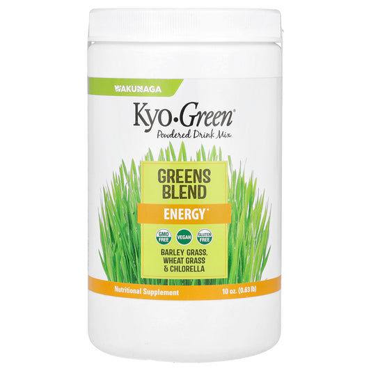 Kyolic, Kyo-Green, Powdered Drink Mix, Greens Blend , 10 oz (0.63 lb)