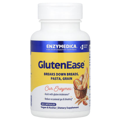 Enzymedica, GlutenEase®, 60 Capsules