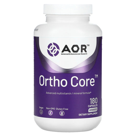 Advanced Orthomolecular Research AOR, Ortho Core, 180 Capsules