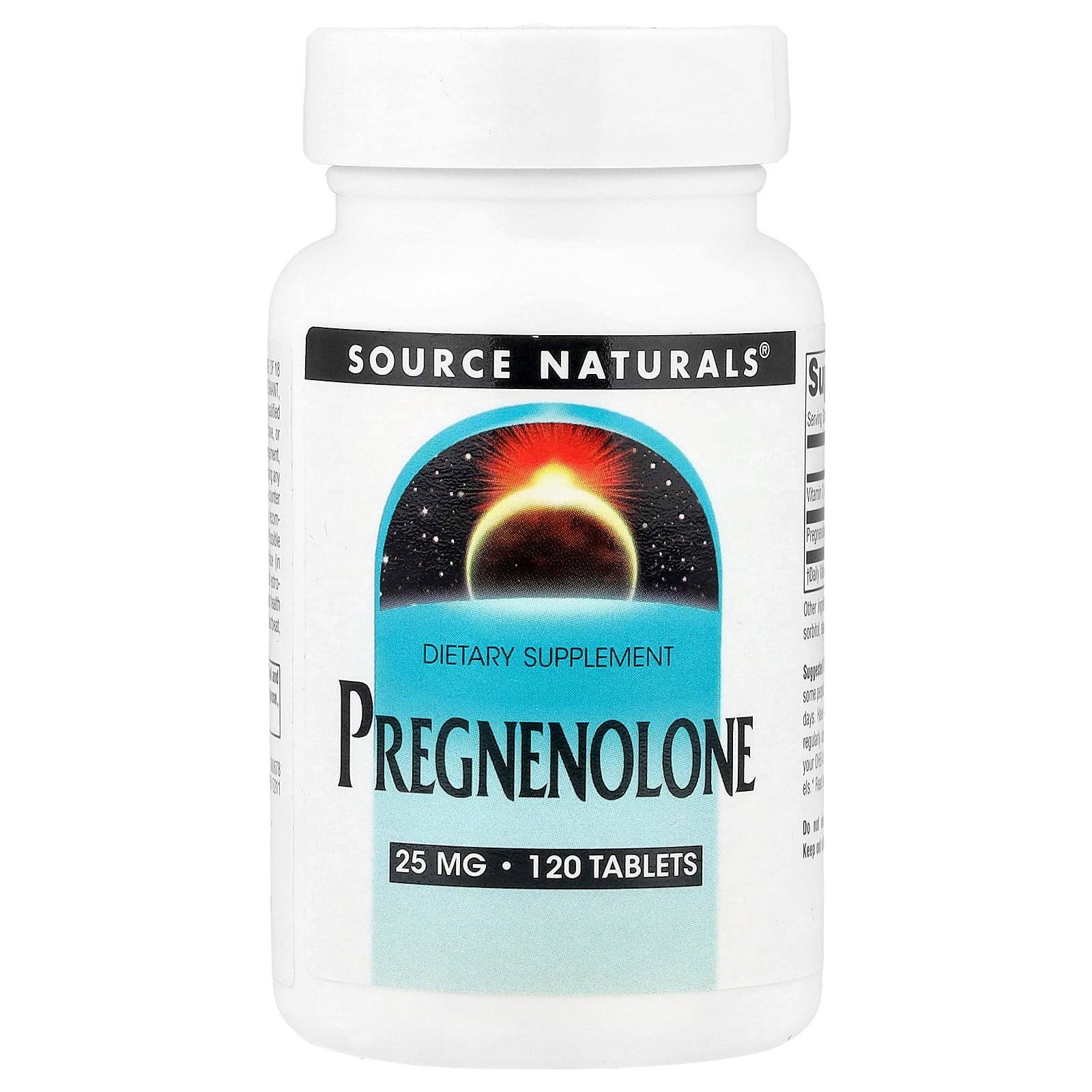 Source Naturals, Pregnenolone, 120 Tablets