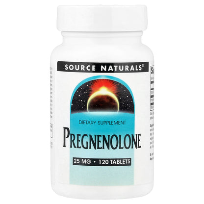 Source Naturals, Pregnenolone, 120 Tablets