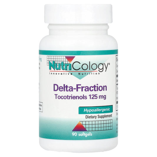 Nutricology, Delta-Fraction Tocotrienols, 125 mg, 90 Softgels