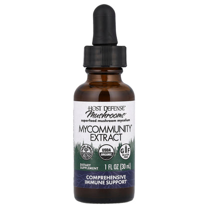 Host Defense, Mushrooms™, MyCommunity Extract, 1 fl oz (30 ml)