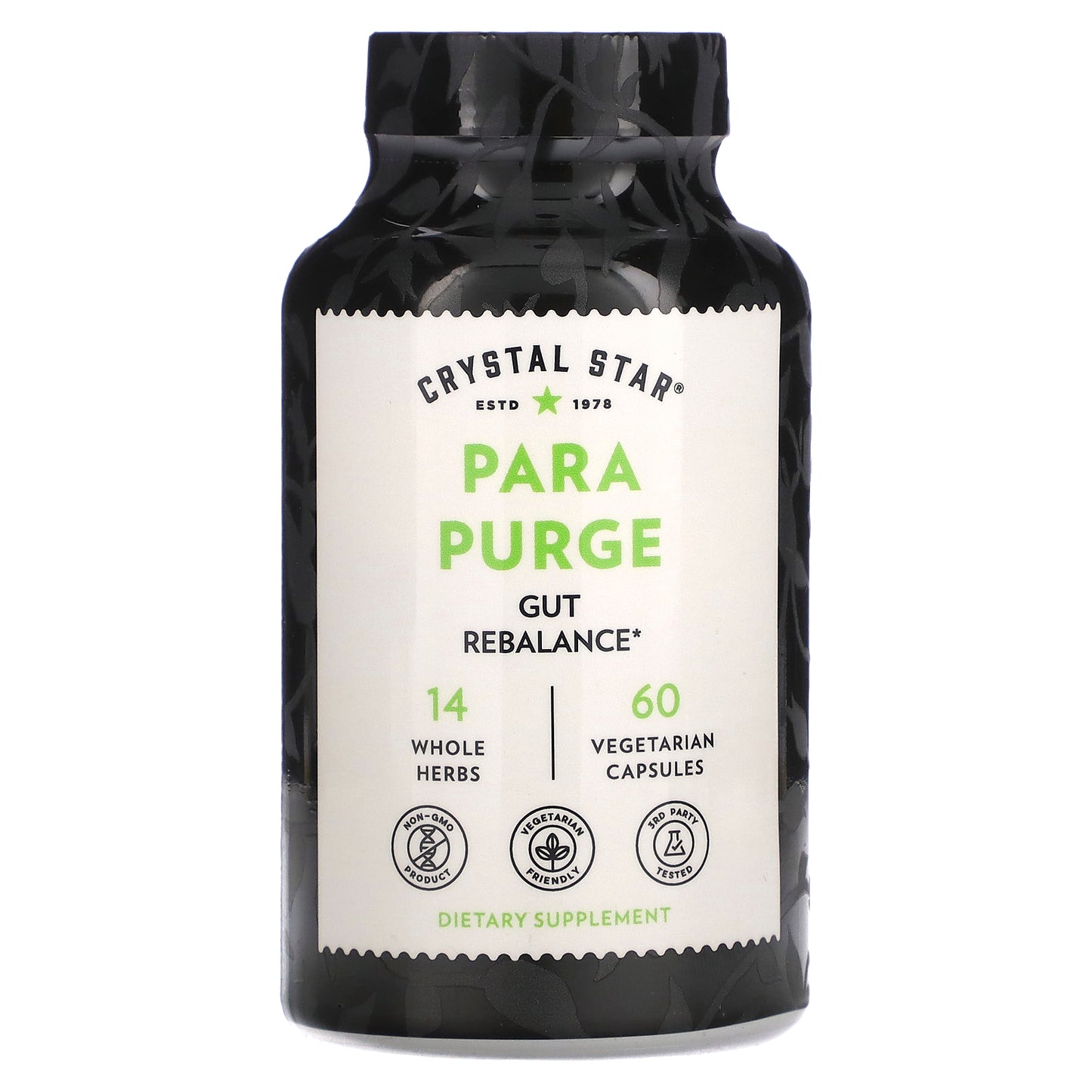 Crystal Star, Para Purge, 60 Vegetarian Capsules