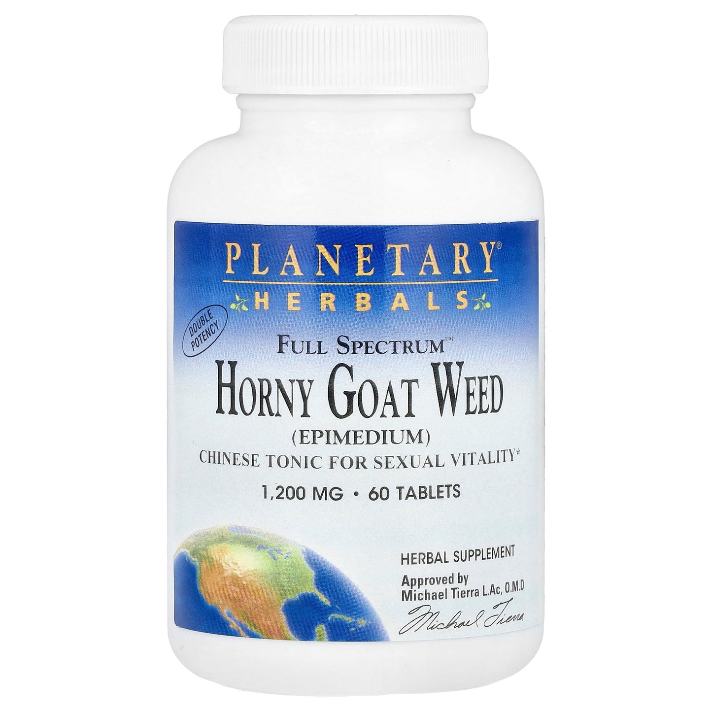 Planetary Herbals, Full Spectrum™ Horny Goat Weed, 60 Tablets