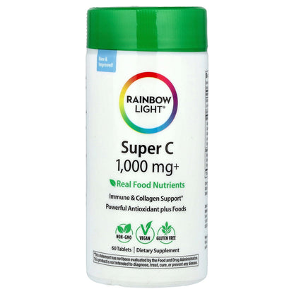 Rainbow Light, Super C, 60 Tablets