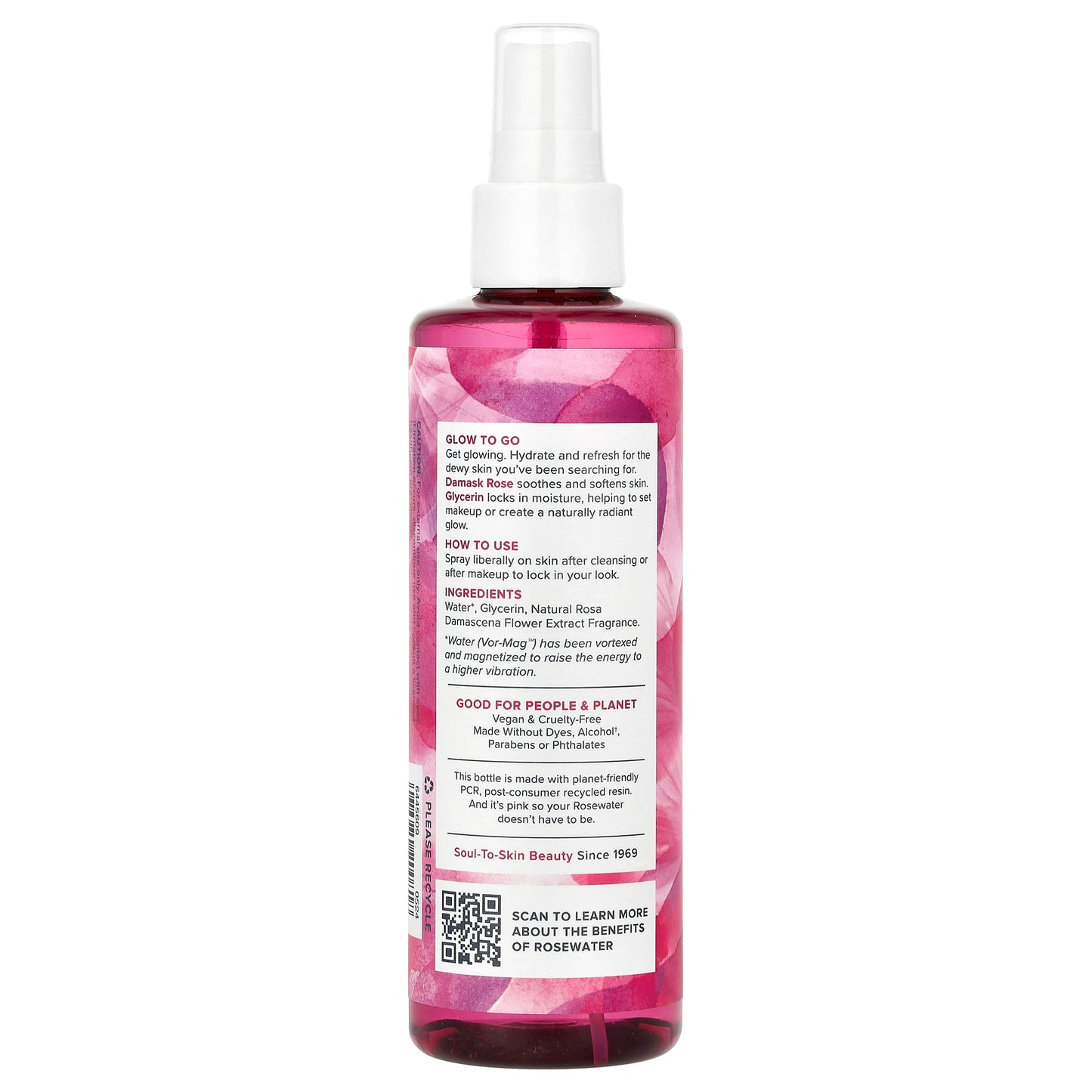 Heritage Store, Rosewater & Glycerin, Hydrating Facial Mist, 8 fl oz (237 ml)