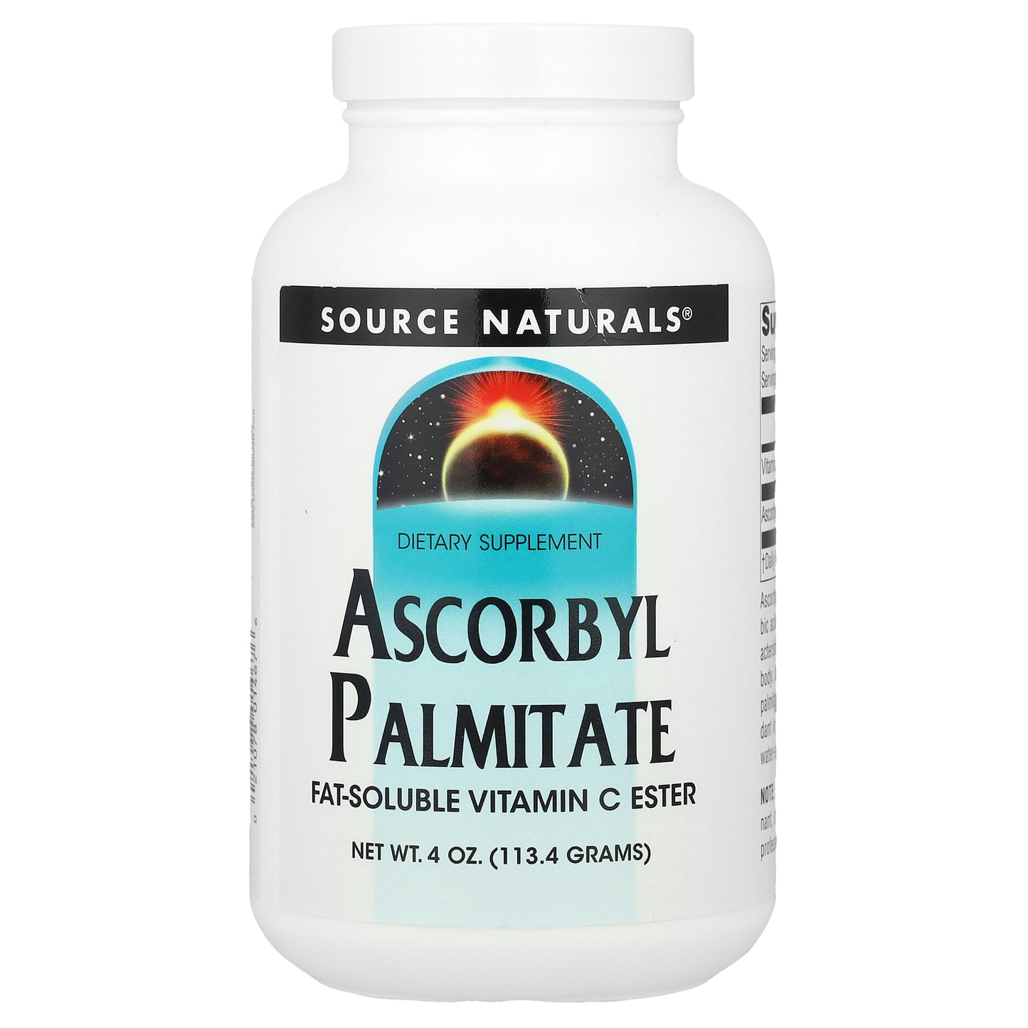 Source Naturals, Ascorbyl Palmitate, 4 oz (113.4 g)