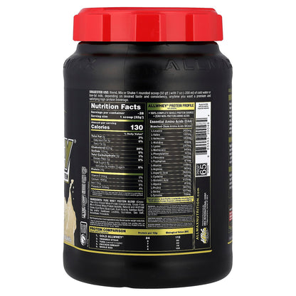 ALLMAX, GOLD ALLWHEY®, Premium Whey Protein, French Vanilla, 2 lbs (907 g)