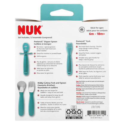 NUK, Pretensil™ Training Set, 6 - 18+ Months, 4 Piece Set