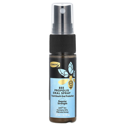 Comvita, Bee Propolis Oral Spray, Regular Strength, UMF 10+, 0.7 fl oz (20 ml)