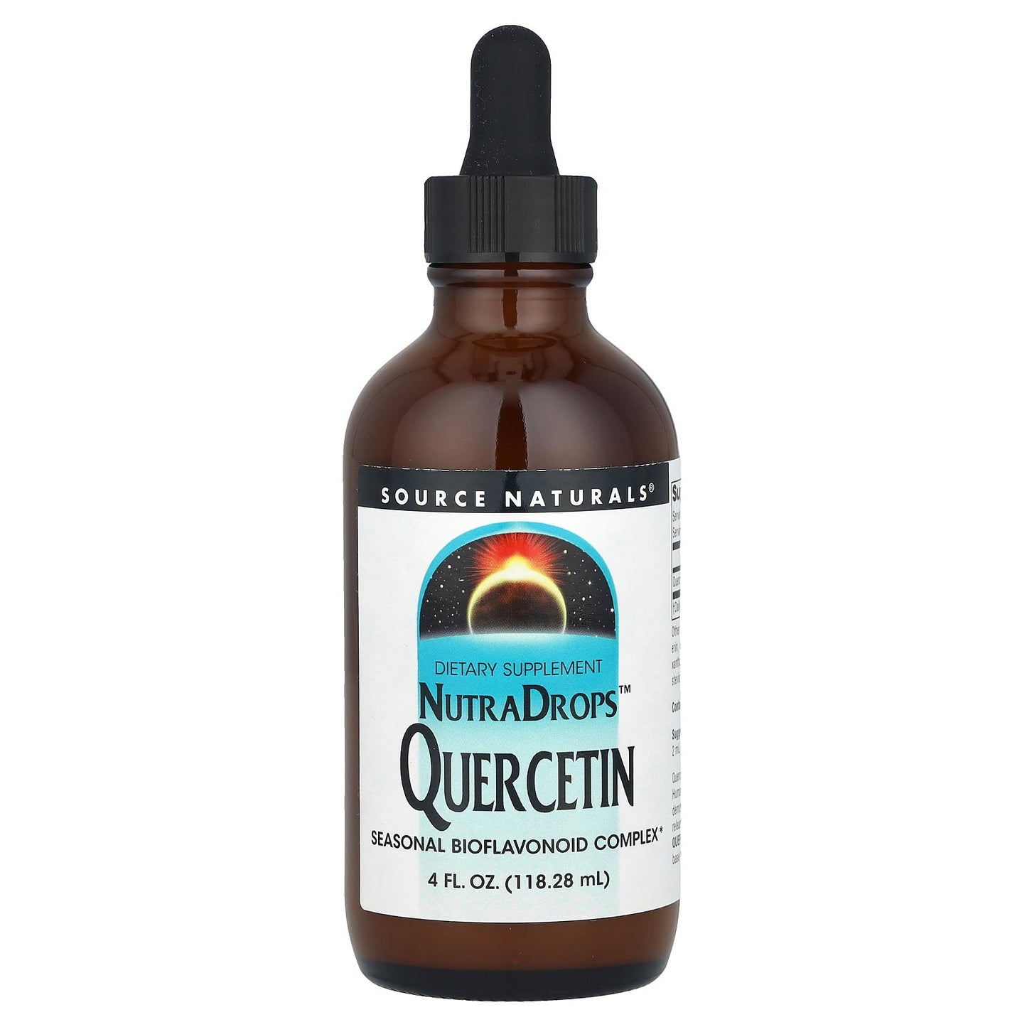 Source Naturals, NutraDrops™ Quercetin, 134 mg, 4 fl oz (118.28 ml)