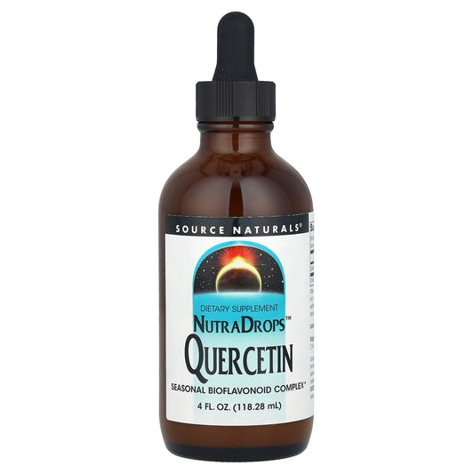 Source Naturals, NutraDrops™ Quercetin, 134 mg, 4 fl oz (118.28 ml)
