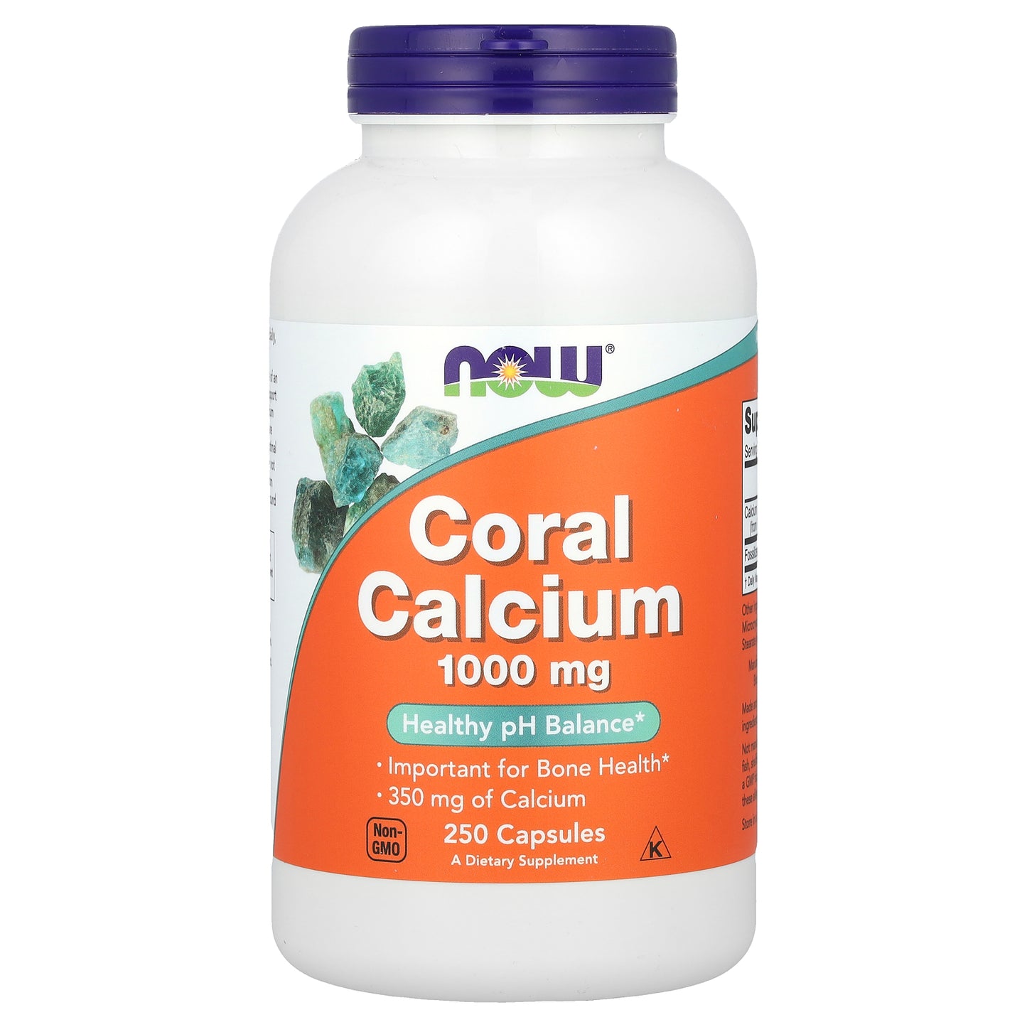 NOW Foods, Coral Calcium, 1,000 mg, 250 Capsules