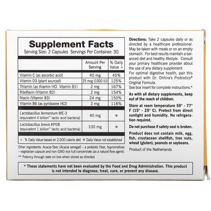 Dr. Ohhira's, Reg'Activ™, Immune & Vitality™, 60 Capsules