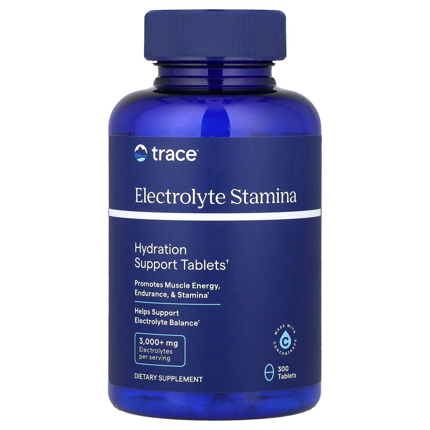 Trace, Electrolyte Stamina, 300 Tablets