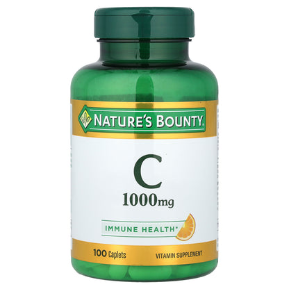 Nature's Bounty, Vitamin C, 1,000 mg, 100 Caplets