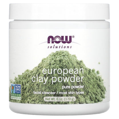 NOW Foods, Solutions, European Clay Powder, 6 oz (170 g)