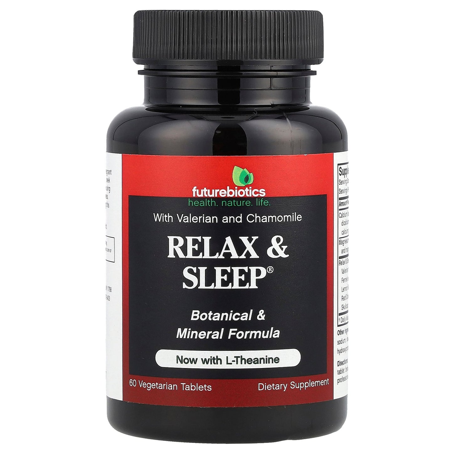 Futurebiotics, Relax & Sleep® with L-Theanine, 60 Vegetarian Tablets