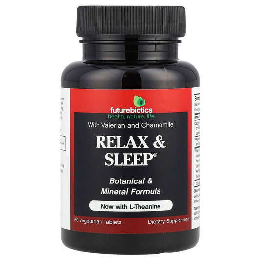 Futurebiotics, Relax & Sleep® with L-Theanine, 60 Vegetarian Tablets