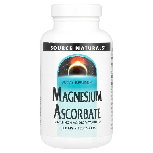 Source Naturals, Magnesium Ascorbate, 1,000 mg , 120 Tablets