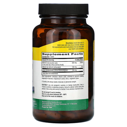 Country Life, Buffered Vitamin C, 500 mg, 250 Tablets