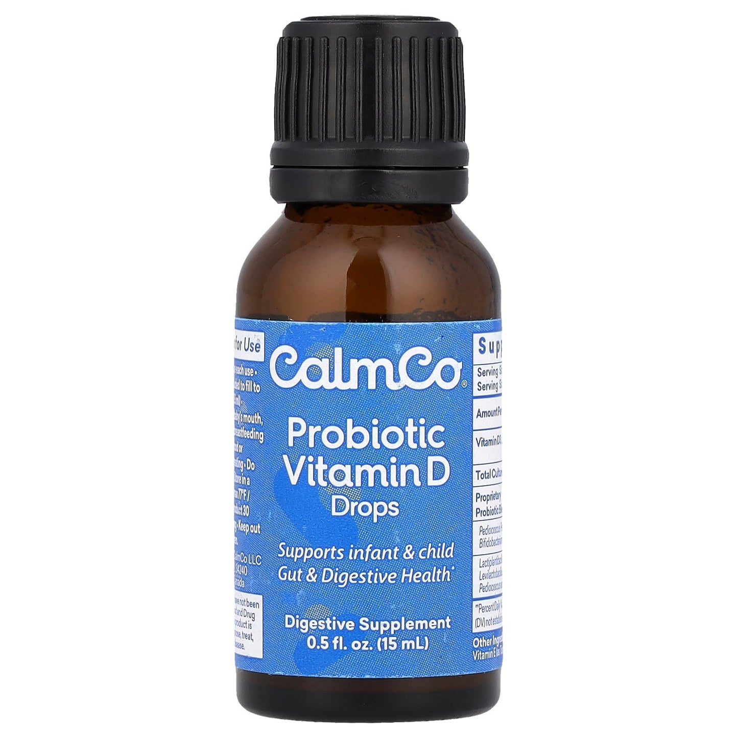 Colic Calm, Probiotic Vitamin D Drops, 0.5 fl oz (15 ml)