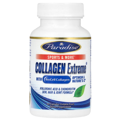 Paradise Herbs, Collagen Extreme with BioCell Collagen, 60 Capsules