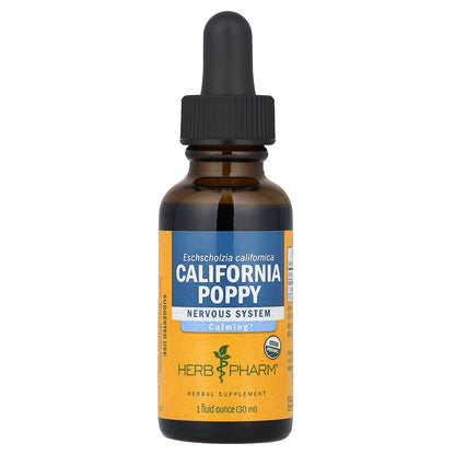 Herb Pharm, California Poppy, 633 mg, 1 fl oz (30 ml)