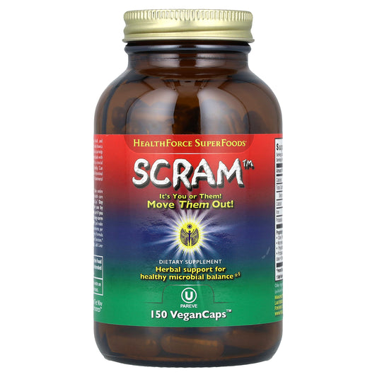 HealthForce Superfoods, Scram™, 150 VeganCaps