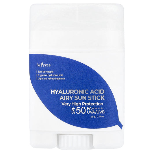 ISNtree, Hyaluronic Acid Airy Sun Stick, SPF 50+ PA++++, 0.77 oz (22 g)