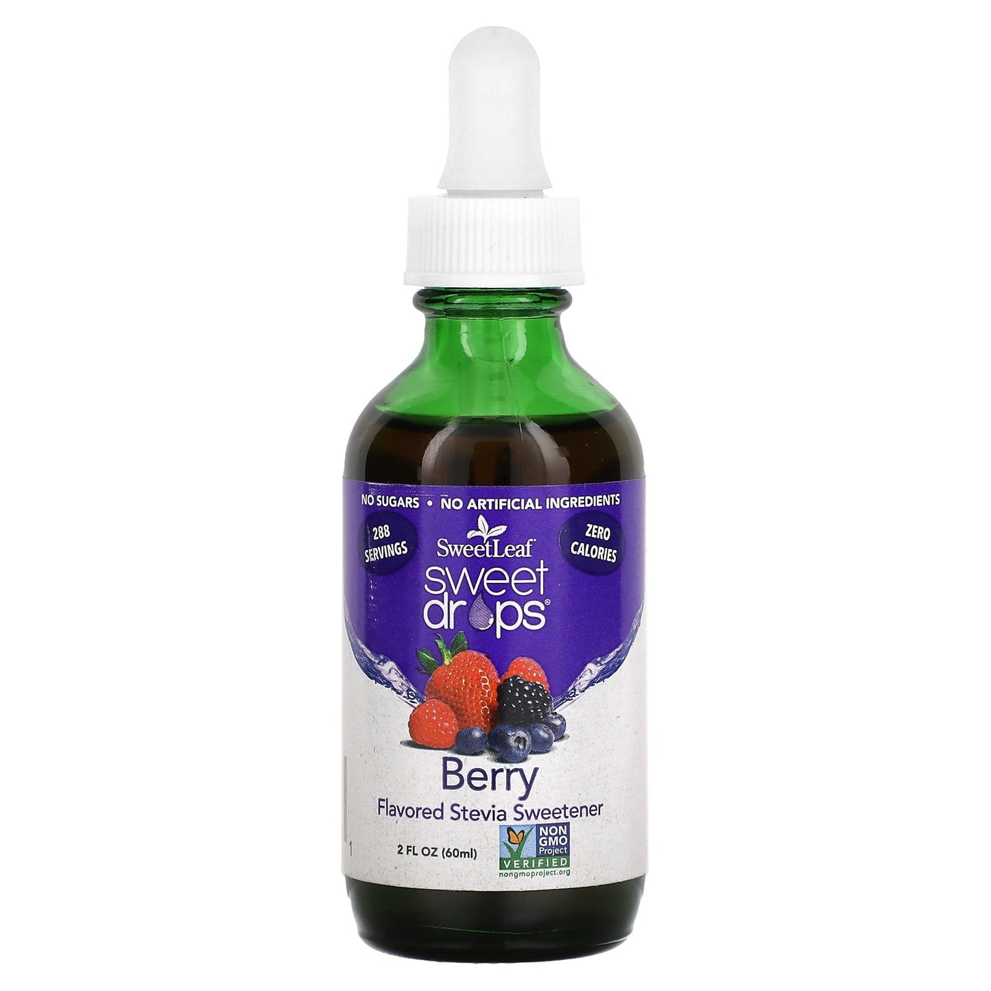 SweetLeaf Stevia, Sweet Drops, Berry, 2 fl oz (60 ml)